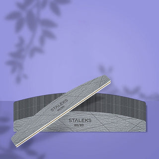 Staleks Crescent mineral nail file SMART 40 80/80 grit (25 pcs) Nail file Staleks 