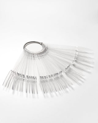 F.O.X Clear Stiletto Nail Swatch Sticks, 50 pcs swatches F.O.X 