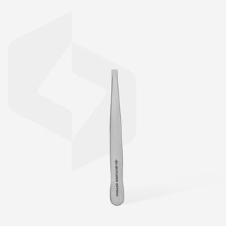 Staleks Eyebrow tweezers BEAUTY & CARE 10 TYPE 1 (wide straight)