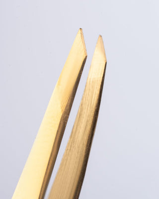 ZOLA Premium Eyebrow Tweezers, Gold Eyebrow tweezers ZOLA 