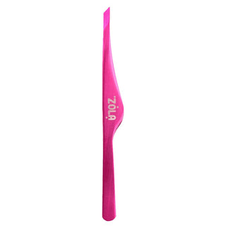 ZOLA Beveled Eyebrow Tweezers Pink Eyebrow tweezers ZOLA 