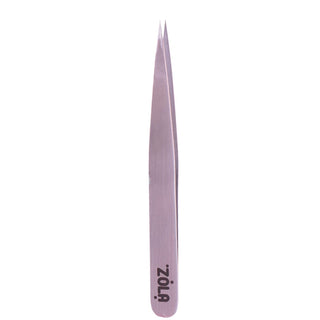 ZOLA Pointed Eyebrow Tweezers Silver Eyebrow tweezers ZOLA 