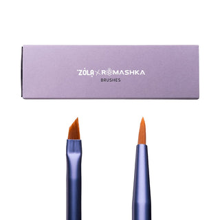 ZOLA x Romashka Professional Eyebrow and Eyelash Brush Set Eyebrow and Eyelash Shaping Brushes ZOLA 
